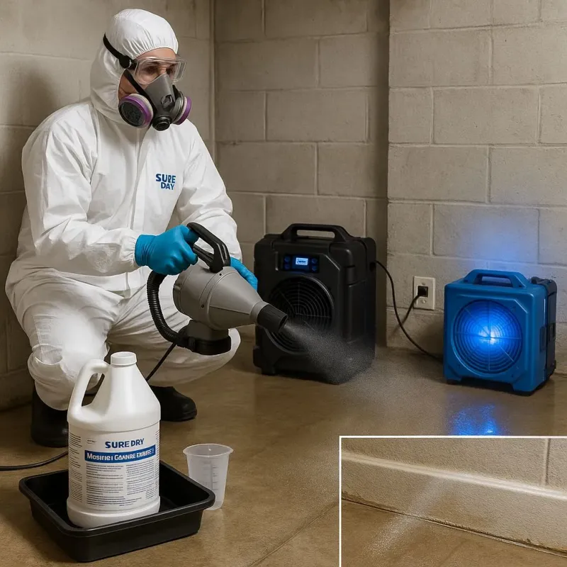 Sanitization and Odor Removal process in Lodi, OH