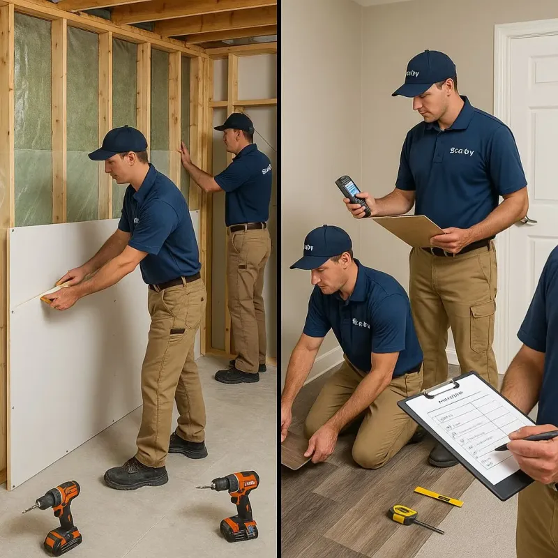 Repairs and Reconstruction process in Lodi, OH